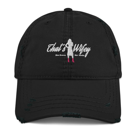 Thats Wifey Distressed Dad Hat